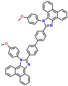 APIP 4,4'-bis(1-(4-methoxyphenyl)-1H-phenanthro [9,10-d]imidazol-2-yl)biphenyl