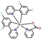 FIr6 Bis(2,4-difluorophenylpyridinato)tetrakis(1-pyrazolyl)borate iridium(III)