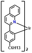 Hex-Ir(phq)3 Tris[2-(4-n-hexylphenyl)quinoline)]iridium(III)
