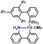 (tBuXPhos Pd G3) Methanesulfonato(2-di-t-butylphosphino-2',4',6'-tri-i-propyl-1,1'-biphenyl)(2'-aMino-1,1'-biphenyl-2-yl)palladiuM(II)
