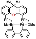 (Xantphos Pd G4) Methanesulfonato[4;5-Bis(diphenylphosphino)-9;9-dimethylxanthene](2-methylamino-1;1-biphenyl-2-yl)palladium(II)