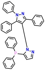 5-( Diphenylphosphino)-1',3',5'-triphenyl-1'H-1,4'-bipyrazole