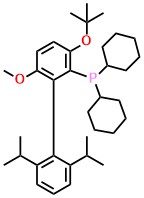 (Gphos) Phosphine, dicyclohexyl[3-(1,1-dimethylethoxy)-6-methoxy-2',6'-bis(1-methylethyl)[1,1'-biphenyl]-2-yl]-