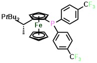 (S)-1-[(RP)-2-[Bis[4-(trifluoromethyl)phenyl]phosphino]ferrocenyl]ethyldi-tert-butylphosphine