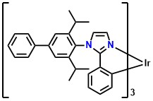 Tris[1-(3,5-diisopropylbiphenyl-4-yl)-2-phenyl-1H-imidazole-C2,N]iridium(III)