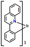 Ir(2-phq)₃ Tris(2-phenylquinoline-C2,N)iridium(III)