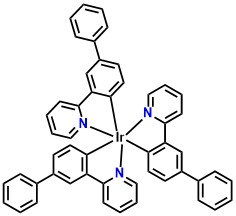 Tris[3-(2-pyridinyl-kN)[1,1'-biphenyl]-4-yl-kC]Iridium(III)