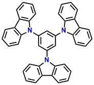 TCP 1,3,5-Tris(carbazol-9-yl)benzene