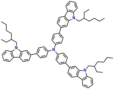 Tris(4-(9-(2-ethylhexyl)-9H-carbazol-2-yl)phenyl)amine