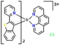 Bis(2-(benzo[b]thiophen-2-yl)pyridyl-C2,N’)(2-benzo[h]quinoline)iridium(III) chloride