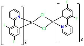 Tetrakis(4,6-difluoro-2-(2-pyridyl)phenyl-C2,N)(µ-dichloro)diiridium(III)