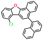 7-Chloro-5-(1 naphthalenyl)benzo[b]naphtho[2,1 d]furan