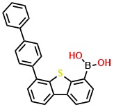 (6-([1,1'-biphenyl]-4 yl)dibenzo[b,d]thiophen-4-yl)boronic acid