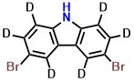 3,6-dibromo-9H-carbazole 1,2,4,5,7,8-d6