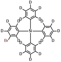 (3-bromophenyl-2,4,5,6 d4)tris(phenyl-d5)silane
