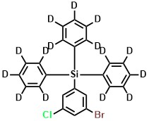 (3-Bromo-5 chlorophenyl)tris(phenyl d5)silane
