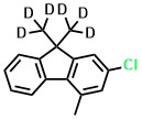 2-Chloro-4-methyl-9,9-dimethyl d3-9H-fluorene