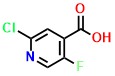 2-Chloro-5-fluoroisonicotinic acid