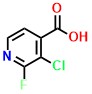 3-Chloro-2-fluoropyridine-4-carboxylic acid