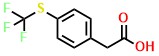 4-(Trifluoromethylthio)phenylacetic acid