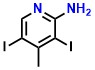 2-Amino-3,5-diiodo-4-methylpyridine