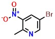 5-Bromo-3-nitro-2-methylpyridine