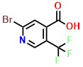 2-Bromo-5-(trifluoromethyl)isonicotinic acid