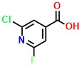 2-Chloro-6-fluoroisonicotinic acid