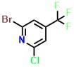 2-Bromo-6-chloro-4-(trifluoromethyl)pyridine