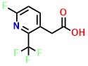 6-Fluoro-2-(trifluoromethyl)pyridine-3-acetic acid