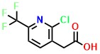 6-Cholro-2-(trifluoromethyl)pyridine-5-acetic acid