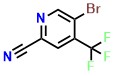 5-Bromo-2-cyano-4-(trifluoromethyl)pyridine