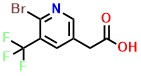 2-Bromo-3-(Trifluoromethyl)pyridine-5-acetic acid