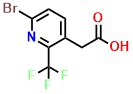 6-Bromo-2-(Trifluoromethyl)pyridine-3-acetic acid