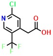 2-Chloro-5-(Trifluoromethyl)pyridine-4-acetic acid