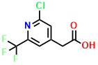 2-Chloro-6-(Trifluoromethyl)pyridine-4-acetic acid