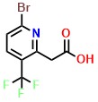 6-Bromo-3-(Trifluoromethyl)pyridine-2-acetic acid