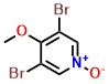 3,5-Dibromo-4-methoxypyridine-N-oxide