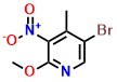 5-Bromo-2-methoxy-4-methyl-3-nitropyridine