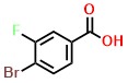 4-Bromo-3-fluorobenzoic acid