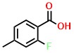 2-Fluoro-4-methylbenzoic acid