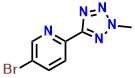 5-Bromo-2-(2-methyl-2h-tetrazol-5-yl)pyridine