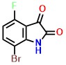 7-Bromo-4-fluoroindoline-2,3-dione