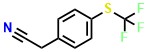 4-(Trifluoromethylthio)phenylacetonitrile