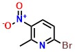 2-Bromo-6-methyl-5-nitropyridine