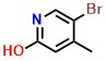 5-Bromo-2-hydroxy-4-methylpyridine