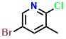 2-Chloro-3-methyl-5-bromopyridine
