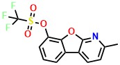 2-Methylbenzofuro[2,3-b]pyridin-8-yl trifluoromethanesulfonate