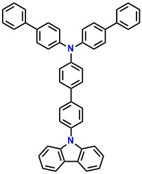 [1,1'-Biphenyl]-4-amine, N,N-bis([1,1'-biphenyl]-4-yl)-4'-(9H-carbazol-9-yl)-
