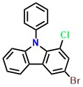 9H-Carbazole, 3-bromo-1-chloro-9-phenyl-
